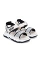 Dkny sandały dziecięce imitacja skóry licowej szary D39101.36.39
