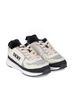 Dkny sneakersy dziecięce imitacja skóry licowej szary D39106.30.35