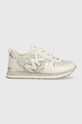 Michael Kors sneakersy dziecięce imitacja skóry licowej beżowy MK100668