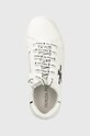 Patrizia Pepe Girl sneakersy skórzane biały PPJ210.31.34