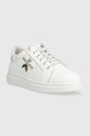 Детски кожени маратонки Patrizia Pepe Girl PPJ210.31.34 бежов SS24