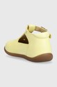 Fete Pom D'api balerini din piele pentru copii O1ALAA0404.18.23 galben