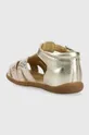 Detské kožené sandále Pom D'api  Zvršok: Prírodná koža Vnútro: Textil Podrážka: Syntetická látka