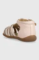 Детские кожаные сандалии Pom D'api  Голенище: Натуральная кожа Внутренняя часть: Текстильный материал Подошва: Синтетический материал