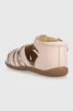 Детские кожаные сандалии Pom D'api  Голенище: Натуральная кожа Внутренняя часть: Текстильный материал Подошва: Синтетический материал