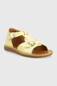 Pom D'api sandale din piele pentru copii O1DEAG0404.24.27 galben SS23
