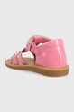 Fete Pom D'api sandale din piele pentru copii O1CZAG0404.24.27 roz