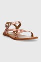 Pom D'api sandale din piele pentru copii O1GBAB0402.35.40 roz SS23