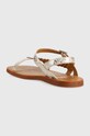 Fete Pom D'api sandale din piele pentru copii O1GBAI0404.35.40 roz