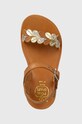 Pom D'api sandały skórzane dziecięce brązowy O1GICR04R1.28.30