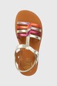 Detské kožené sandále Pom D'api viacfarebná O1GKAB0402.31.34
