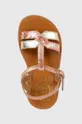 розовый Детские кожаные сандалии Pom D'api