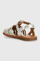 Fete Reebok Classic sandale din piele pentru copii O1LAAJ0403.28.30 argintiu