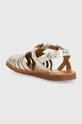 Fete Pom D'api sandale din piele pentru copii O1LAAJ0403.31.34 aur