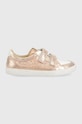 Shoo Pom sneakersy skórzane dziecięce niska beżowy O4GABM0404.33.34