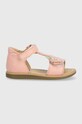 Shoo Pom sandale din piele pentru copii roz O4NFAR0401.19.23