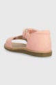 Девочка Детские кожаные сандалии Shoo Pom O4NFAR0401.24.27 розовый