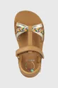 hnedá Detské sandále Shoo Pom
