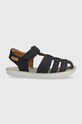 Shoo Pom sandale din piele intoarsa pentru copii bleumarin O4POAW04R1.24.27