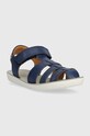 Shoo Pom sandale din piele pentru copii O4POBC0401.28.34 albastru SS23