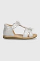 Shoo Pom gyerekszandál velúrból Bébi termékek ezüst O4NBBL0403.19.23