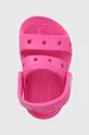 ροζ Παιδικές παντόφλες Crocs