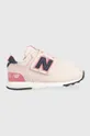 różowy New Balance sneakersy dziecięce NBNW574.G Dziewczęcy