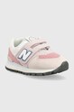 New Balance sneakersy dziecięce PV574.G różowy SS23