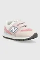 New Balance sneakersy dziecięce pastelowy różowy