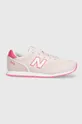 różowy New Balance sneakersy dziecięce NBYC373 Dziewczęcy