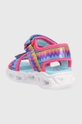 Παιδικά σανδάλια Skechers Miss Vibrant  Πάνω μέρος: Υφαντικό υλικό Εσωτερικό: Συνθετικό ύφασμα, Υφαντικό υλικό Σόλα: Συνθετικό ύφασμα