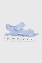 блакитний Дитячі сандалі Skechers Always Flashy Для дівчаток
