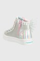 Момиче Детски високи кецове Skechers Unicorn Wings 314401L.PPYX сребърен