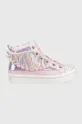 ροζ Παιδικά πάνινα παπούτσια Skechers Wing Brights Για κορίτσια