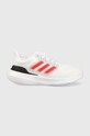 adidas sneakersy dziecięce Ultrabounce syntetyczny biały H03688