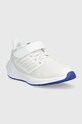 adidas sneakersy dziecięce ULTRABOUNCE EL K HQ1297 biały SS23