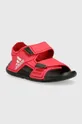 Detské sandále adidas ALTASWIM C červená