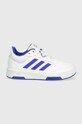 Дитячі кросівки adidas Tensaur Sport 2.0 K імітація лицьової шкіри білий H06314
