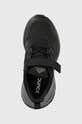 adidas sneakersy dziecięce RapidaSport EL K czarny HP2734