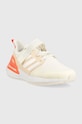 adidas sneakersy dziecięce RapidaSport EL K HP2751 pomarańczowy SS23