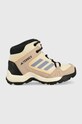 Dětské boty adidas TERREX TERREX HYPERHIKER M textilní béžová HQ5820