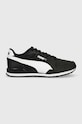 Puma sneakers pentru copii ST Runner v3 Mesh Jr imitatie de piele intoarsa negru 38551001.PPYX