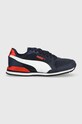 Puma sneakersy dziecięce ST Runner v3 Mesh Jr imitacja skóry licowej granatowy 38551009.PPYX