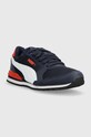 Puma sneakersy dziecięce ST Runner v3 Mesh Jr 38551009.PPYX granatowy SS23