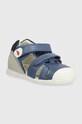 Dětské kožené sandály Biomecanics 222156 modrá SS23