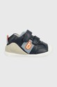 Dětské kožené sneakers boty Biomecanics Kojenecký výrobek námořnická modř 232130