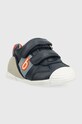 Dětské kožené sneakers boty Biomecanics 232130 námořnická modř SS23