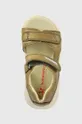 hnedá Detské kožené sandále Biomecanics