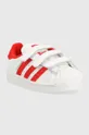 Παιδικά αθλητικά παπούτσια adidas Originals SUPERSTAR CF C λευκό