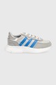 Παιδικά αθλητικά παπούτσια adidas Originals RETROPY F2 C υφασμάτινο γκρί GX9235